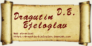 Dragutin Bjeloglav vizit kartica